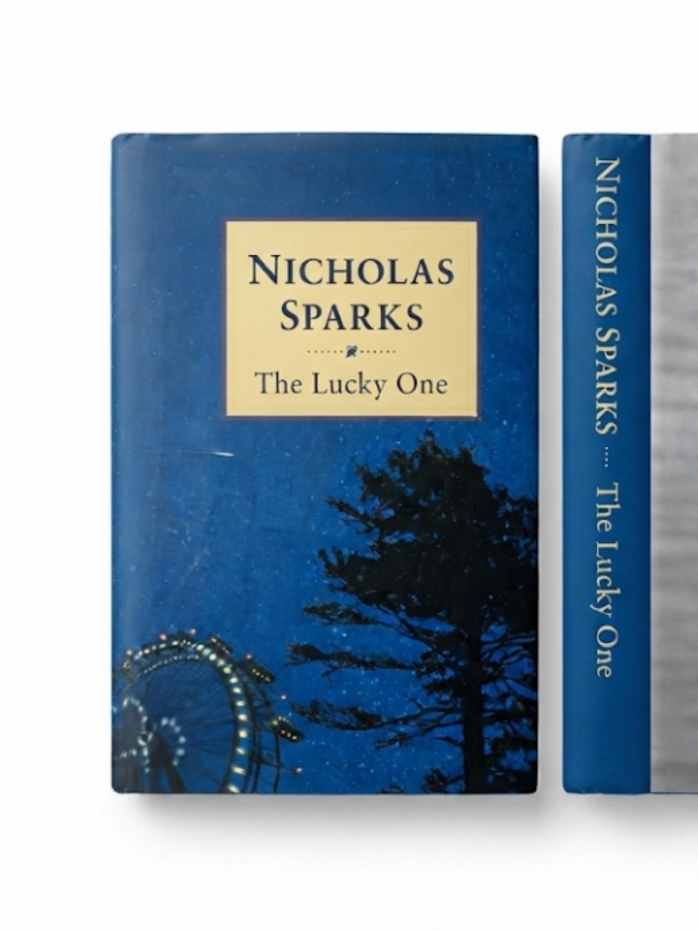 Nicholas Sparks 'The Lucky One' Hardcover Coffee Table Book - Blue